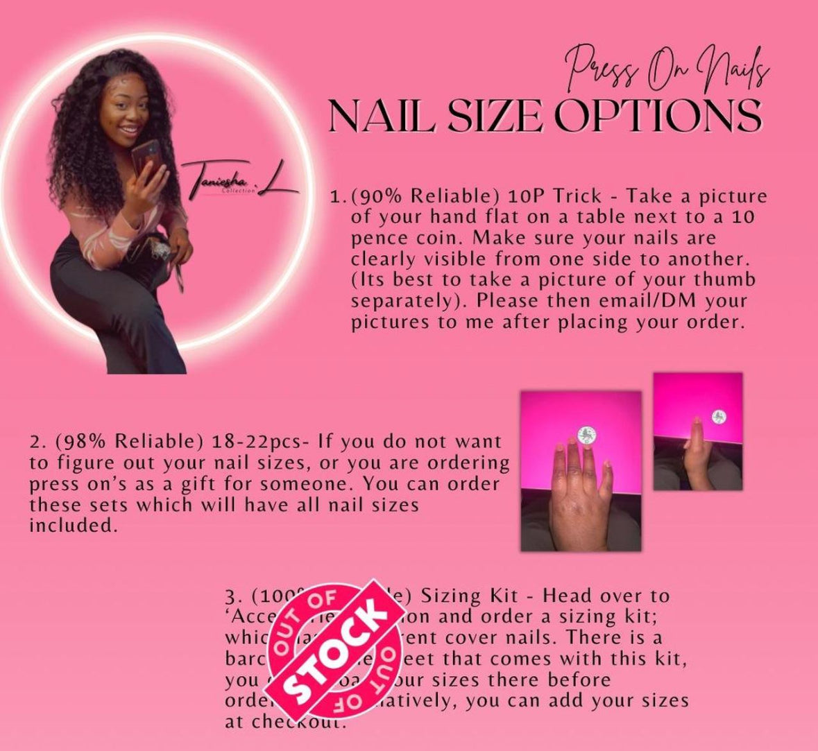 420 (XS-M) - press on nails - set of 10