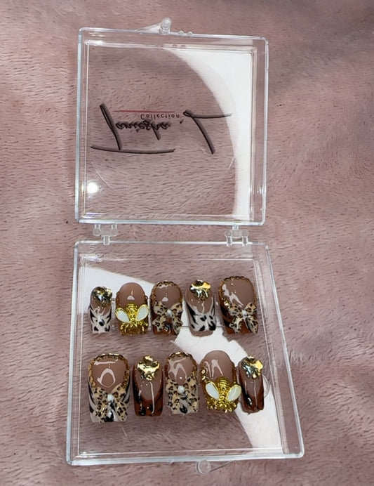 Jungle (XS-M) - press on nails - set of 10